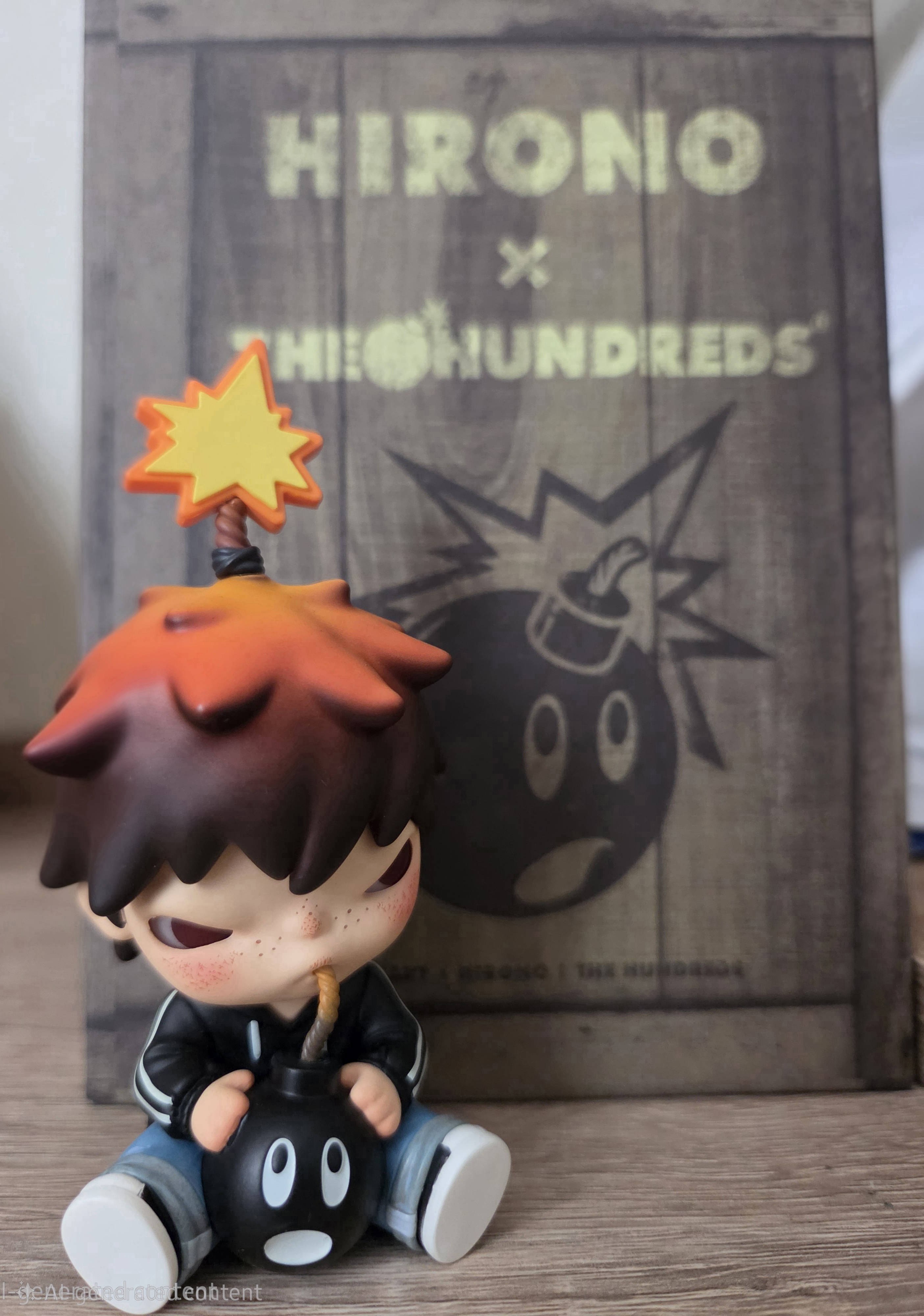 Labubu Hirono × The Hundreds Figure｜Streetwear Collab Toy｜POP