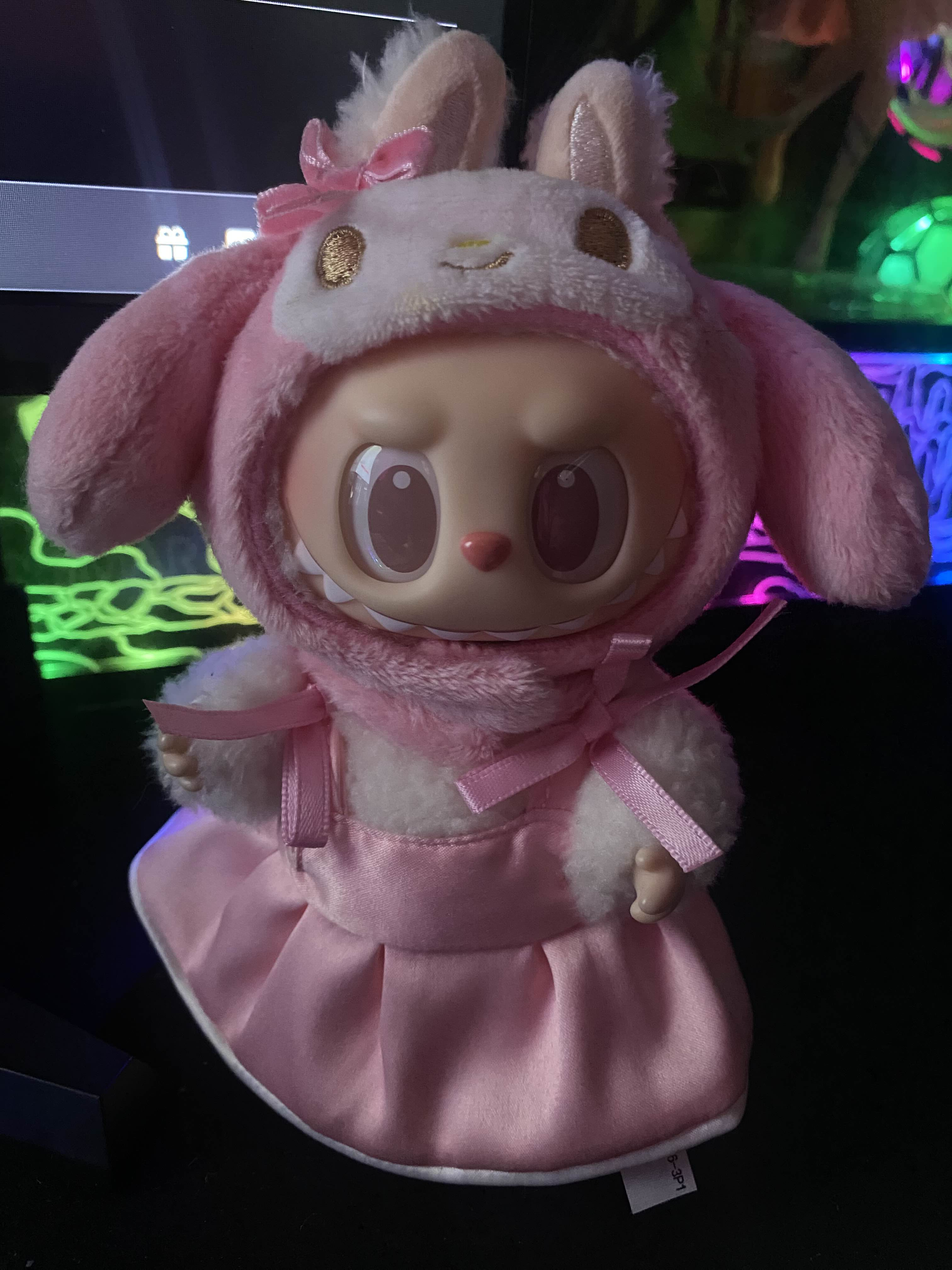 ほのぴょんのラブブ Labubu Vinyl Plush Pendant Blind Box｜× Hello Kitty and Friends