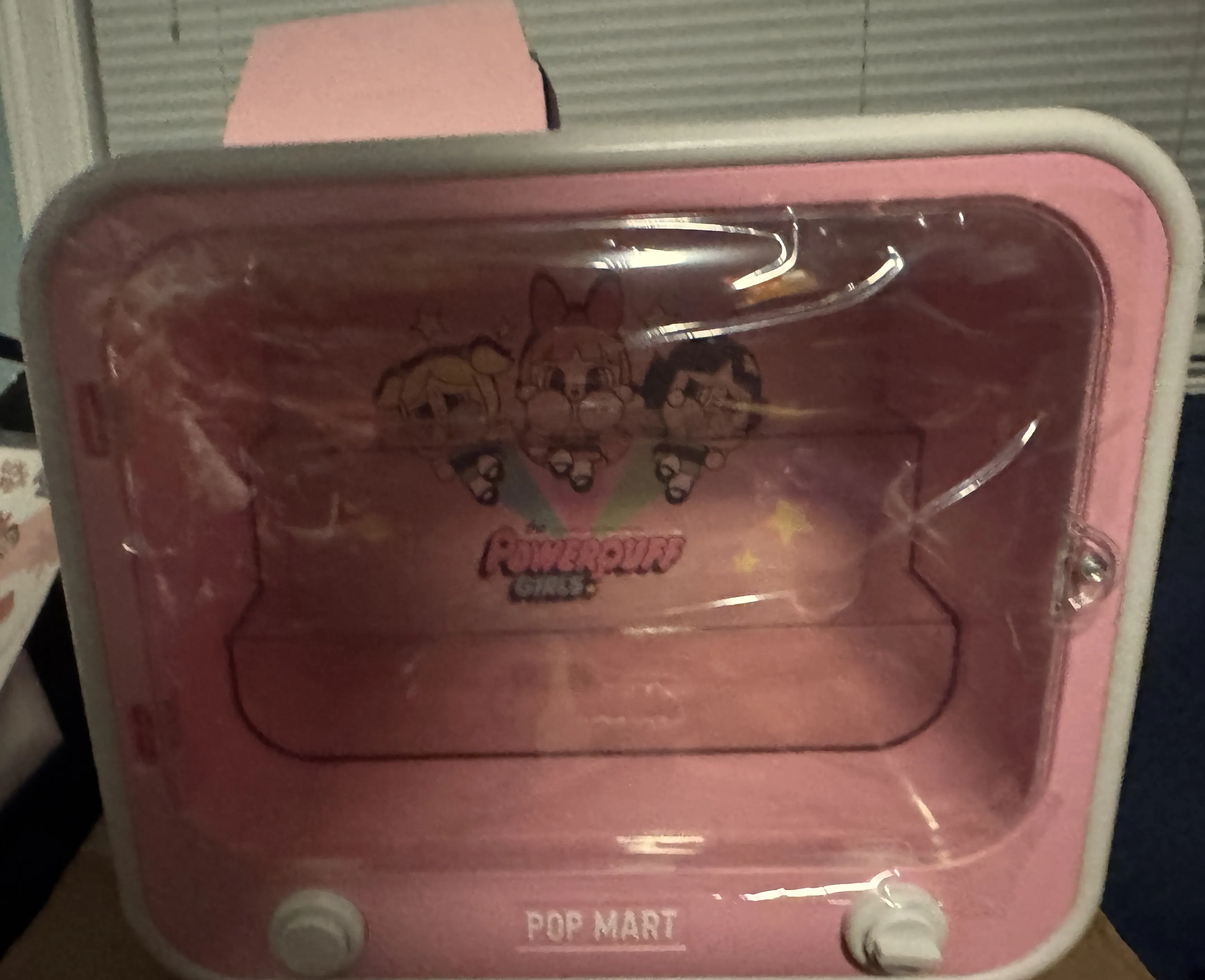 CRYBABY × Powerpuff Girls Series-TV Set Luminous Display Container