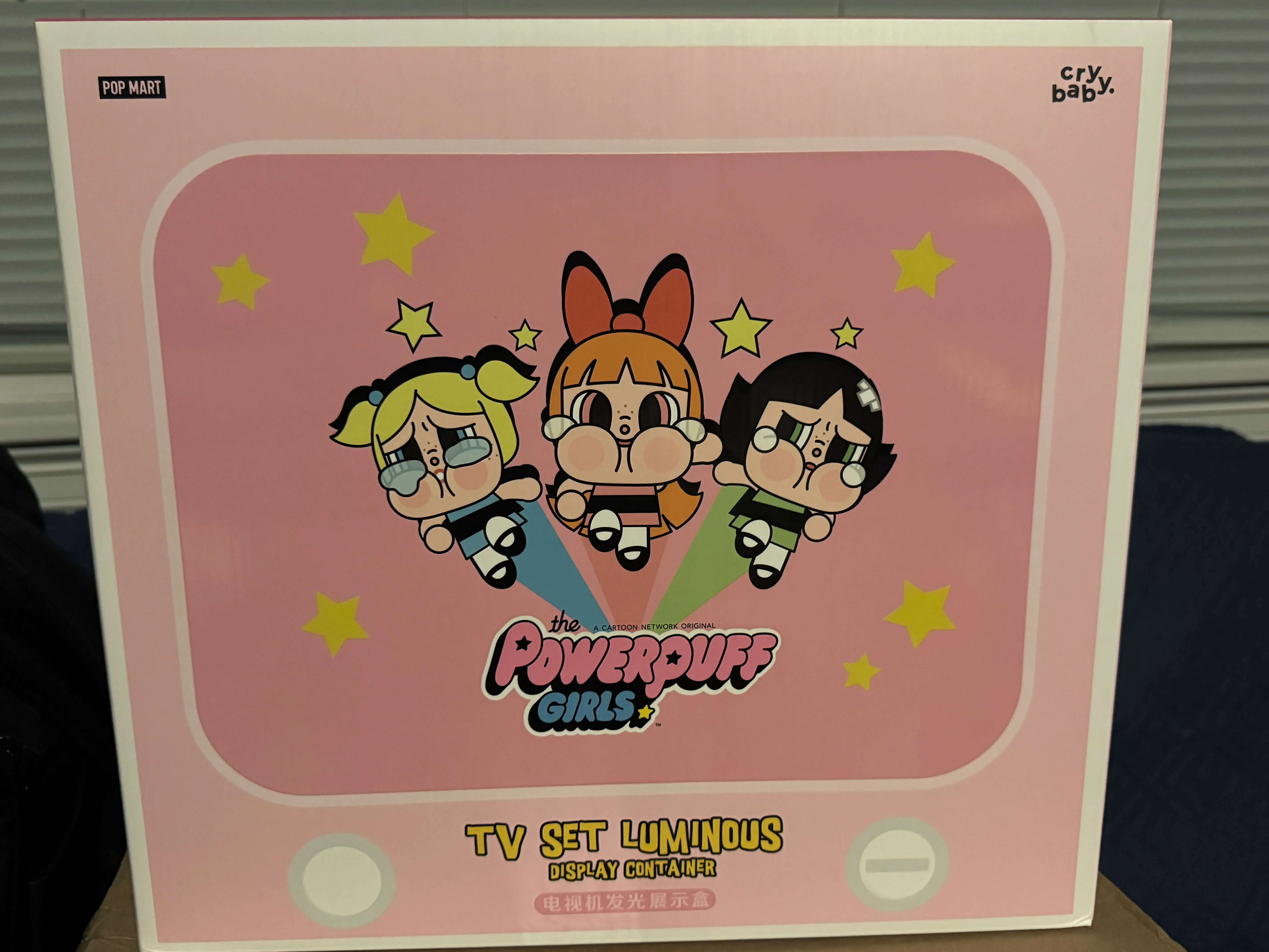 CRYBABY × Powerpuff Girls Series-TV Set Luminous Display Container