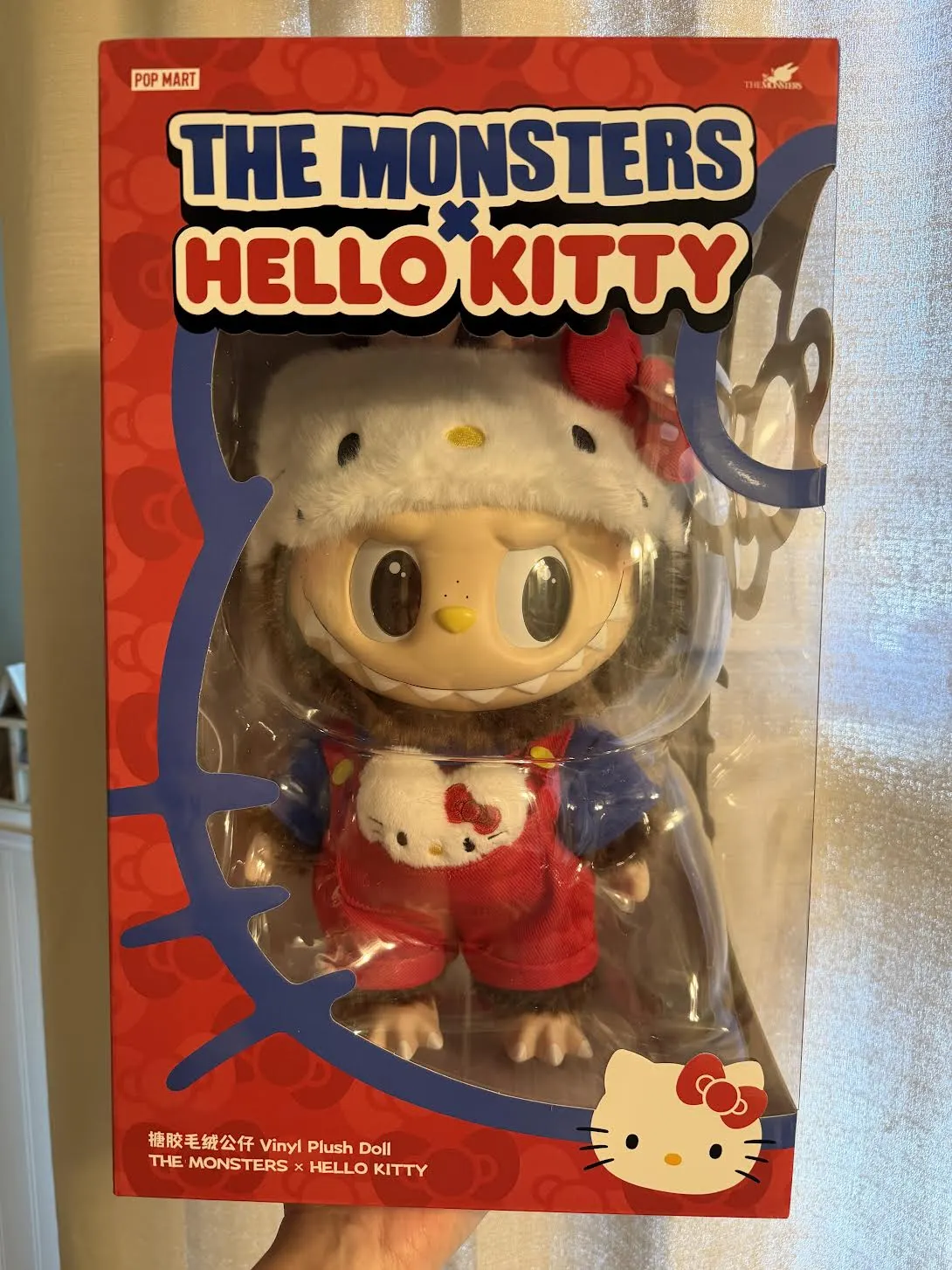 Labubu Vinyl Plush Doll｜× HELLO KITTY Collaboration｜POP MART US