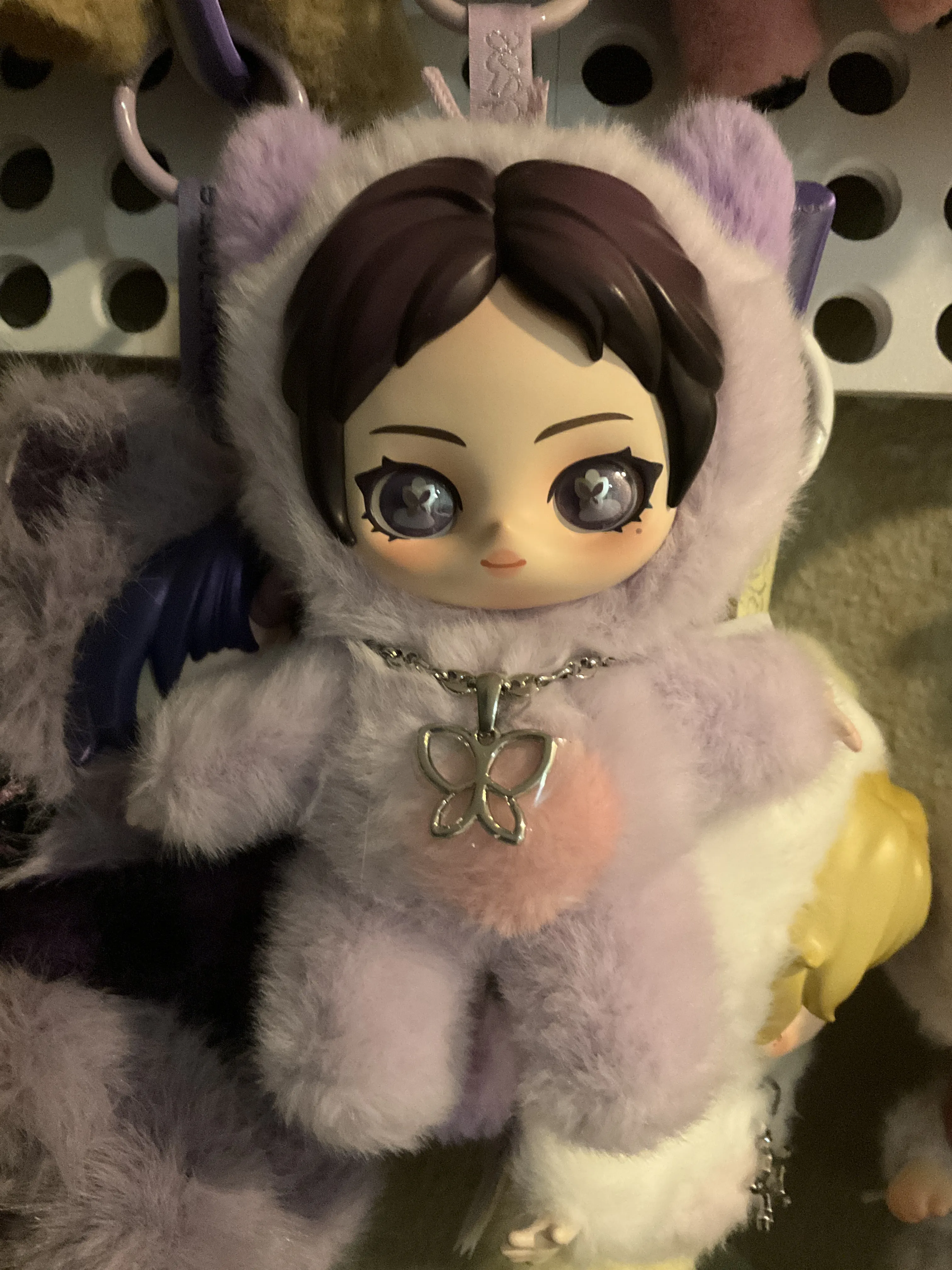 POP NOW:aespa Fluffy Club Series Vinyl Plush Doll Pendant