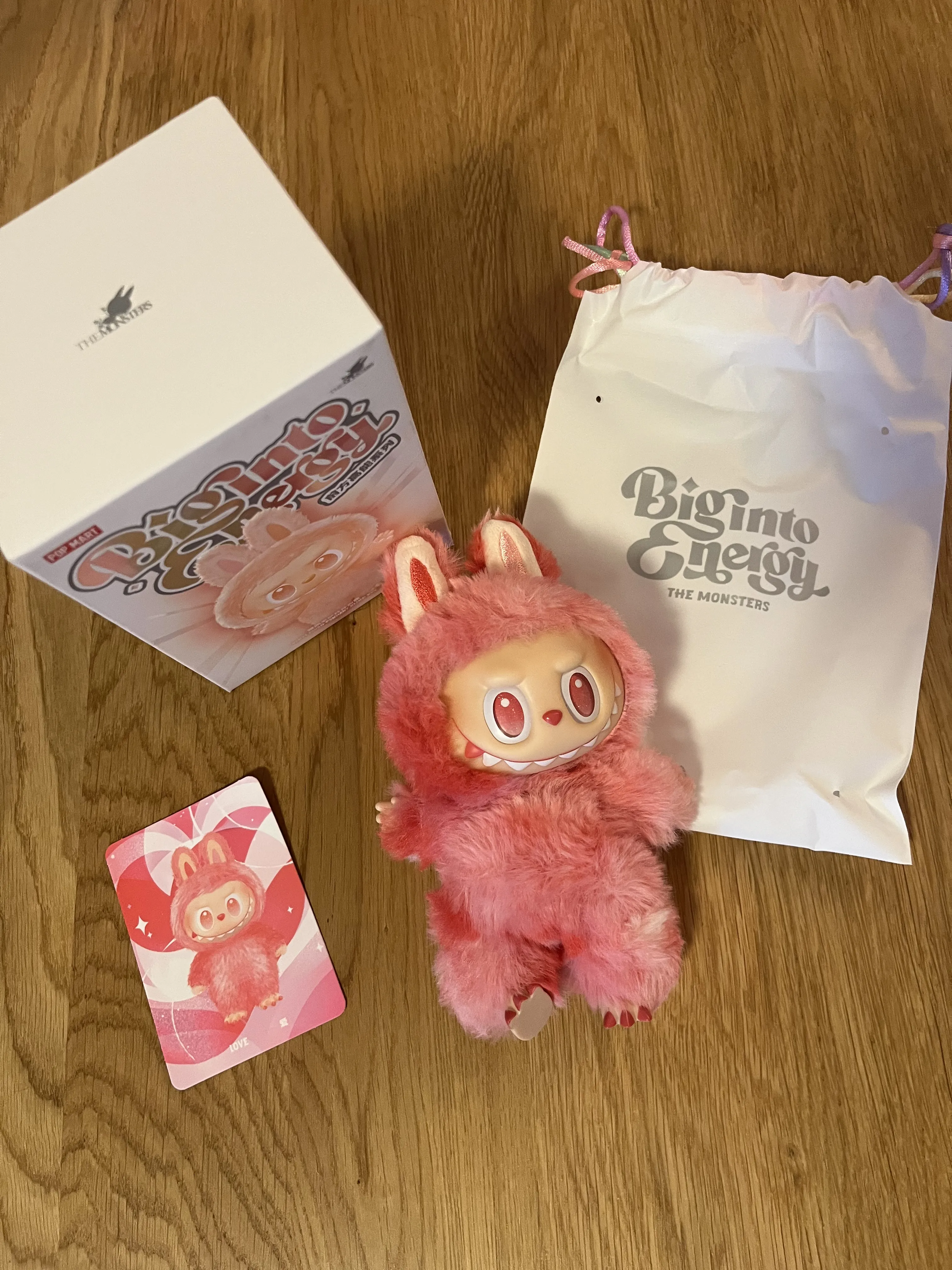 【新品未開封】シール付きPOPMART BigintoEnergyアソート POP NOW:THE MONSTERS Big into Energy Series-Vinyl Plush Pendant